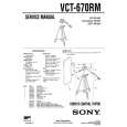 SONY VCT-760RM Service Manual cover photo