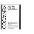 KENWOOD KRC2005 Owner's Manual cover photo