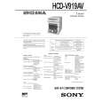 SONY HCDV919AV Service Manual cover photo