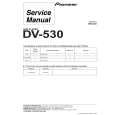 PIONEER DV-530 Service Manual cover photo