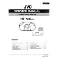 JVC RCX240 Service Manual cover photo