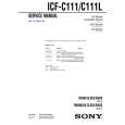 SONY ICFC111L Service Manual cover photo