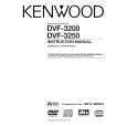 KENWOOD DVF3200 Owner's Manual cover photo