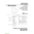 SONY SPP936 Service Manual cover photo