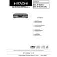 HITACHI DVP305E Service Manual cover photo