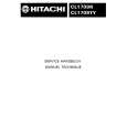 HITACHI CL1709R/TY Service Manual cover photo