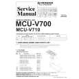 PIONEER MCU-V700/Z Service Manual cover photo