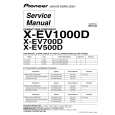 PIONEER X-EV1000D/DLXJ/NC Service Manual cover photo