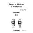 CASIO QW1810 Service Manual cover photo