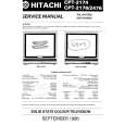 HITACHI CPT2176 Service Manual cover photo