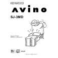 KENWOOD RXD-SJ3MD Owner's Manual cover photo