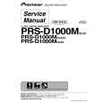 PIONEER PRS-D1000M/XU/ES Service Manual cover photo