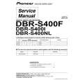 PIONEER DBRS400NL Service Manual cover photo