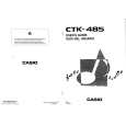 CASIO CTK485 Owner's Manual cover photo