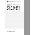 PIONEER VSX-D411 Owner's Manual cover photo