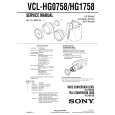 SONY VCLHG0758 Service Manual cover photo