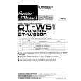 PIONEER CT-W950R Service Manual cover photo