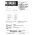 HITACHI VT418E Service Manual cover photo