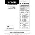 HITACHI VTMX748E Service Manual cover photo
