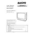 SANYO CE28WN3-C Service Manual cover photo