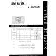 AIWA Z-D7000M Service Manual cover photo