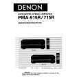 DENON PMA-715R Owner's Manual cover photo