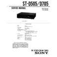 SONY STD505 Service Manual cover photo