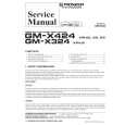 PIONEER GMX324 Service Manual cover photo