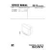 SONY KVT25PF8 Service Manual cover photo