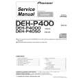 PIONEER DEH-P405 Service Manual cover photo