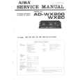 AIWA AD-WX20 Service Manual cover photo