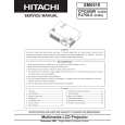 HITACHI CPX380W Service Manual cover photo