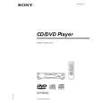 SONY DVPS525D Owner's Manual cover photo