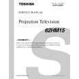 TOSHIBA 62HM15 Service Manual cover photo