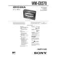 SONY WMEX570 Service Manual cover photo