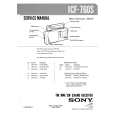 SONY ICF760S Service Manual cover photo