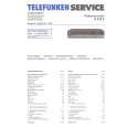 TELEFUNKEN A935P Service Manual cover photo