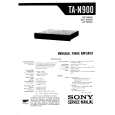 SONY TA-N900 Service Manual cover photo