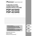 PIONEER PDP-5016HD/KUCXC Owner's Manual cover photo
