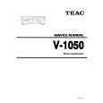 TEAC V-1050 Service Manual cover photo