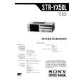 SONY STRYX50L Service Manual cover photo