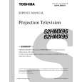 TOSHIBA 62HMX95 Service Manual cover photo