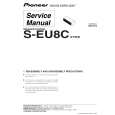 PIONEER S-EU8C/XTW1/E Service Manual cover photo