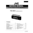 JVC RCW44 Service Manual cover photo