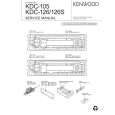 KENWOOD KDC105 Service Manual cover photo