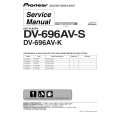 PIONEER DV-696AV-K Service Manual cover photo