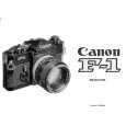 CANON F1 Owner's Manual cover photo