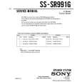 SONY SS-SR991G Service Manual cover photo