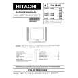 HITACHI CPT2199 Service Manual cover photo