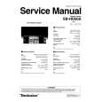 TECHNICS SBHD50 Service Manual cover photo